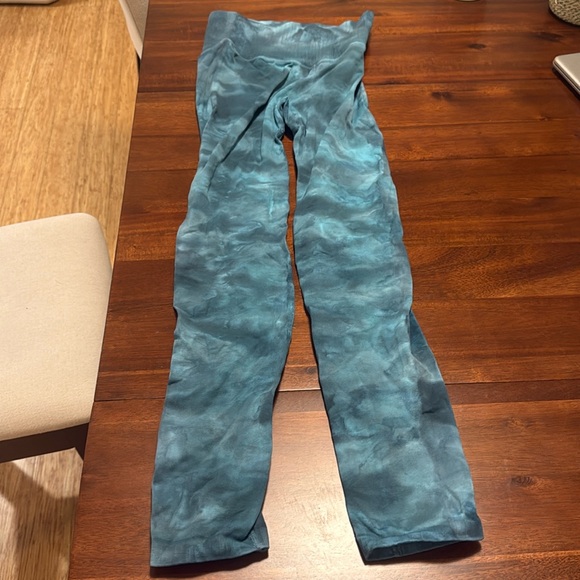 FP Movement Good Karma Tie Dye Teal Leggings size Xs/S - Picture 3 of 7